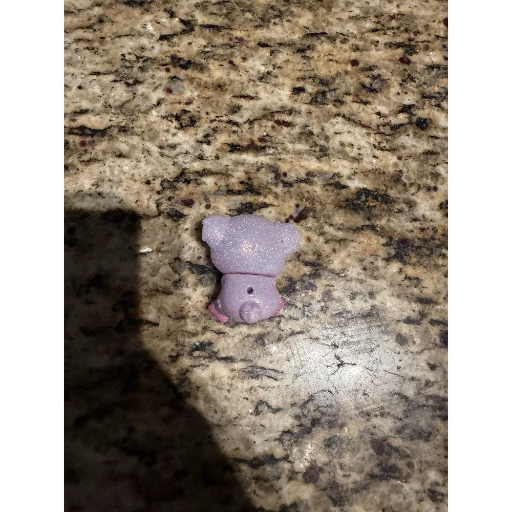 Glitter pink koala Safari pet toy animal figure
